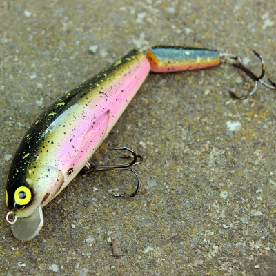 wobler na hlavatky a taimeny Monarch Dok Taimen 16cm SR barva Steelhead hliníková lopatka