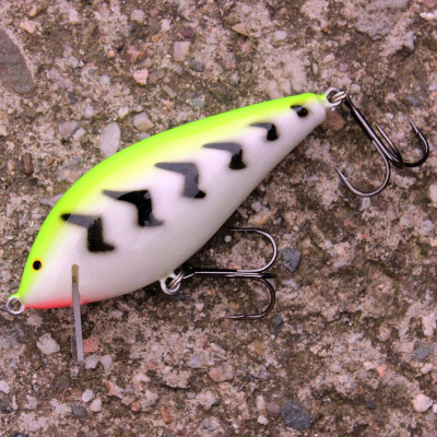 Wobler Bonito Krap 9 SR barva SFC Tiger plovoucí BKK Hooks