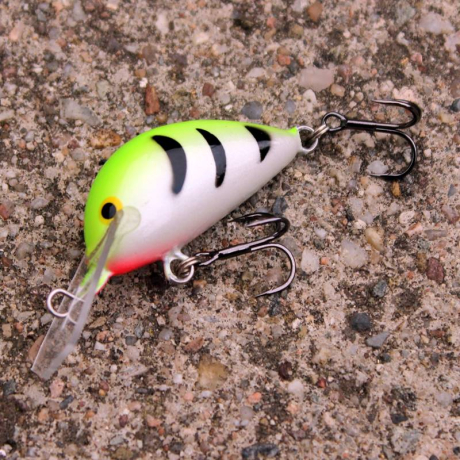 Wobler Bonito Kleń 3,5cm barva SFC Tiger BKK Hooks plovoucí