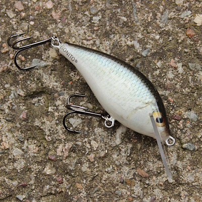 Wobler na štiky Bonito Ploc 7 SR barva Plotice plovoucí BKK Hooks