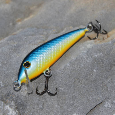 Bonito ouklej 5cm rovná lopatka barva blue pearl Bkk hooks