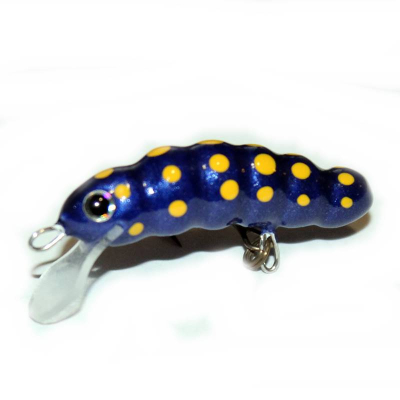Wobler Microbait Daisy 31mm 1,7g Marineblau plovoucí