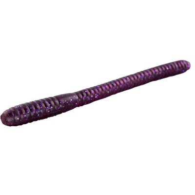 Perch Professor Flying Worm 2”/5cm 02 Purple Pepper - 8pcs