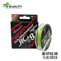 Šňůra INTECH Tournament Jig Style PE X8 0,6 (0,128mm) Lime Green – 150m