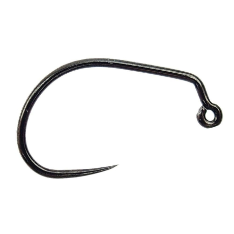Bezprotihrotý mokrý háček FMFly H461 BL Wide Jig Hooks vel. 16 (balení 25 kusů)