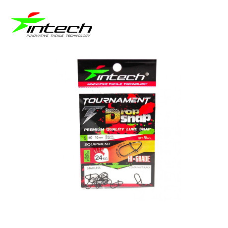 Karabinka Intech Tournament Drop Snap Matt Black 0000/8kg – 9ks