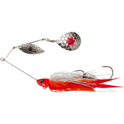 SAVAGE GEAR DA'BUSH SPINNERBAIT 14CM 21G SINKING RED HEAD SILVER