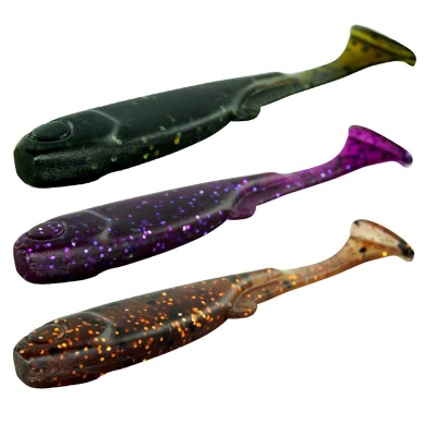 Perch Professor Fluky Shad 2,5"/6,5cm MIX 6 pcs