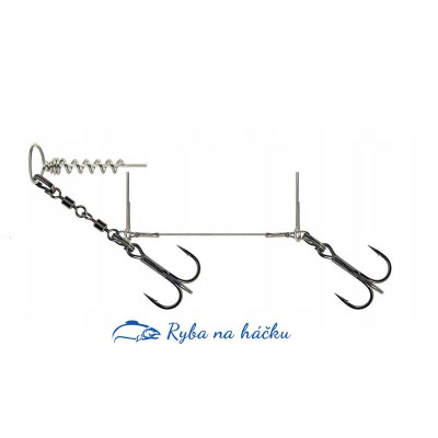 Savage Gear Spin Rig 11cm BS 23kg 0,70mm SGY 1BN 2 pcs