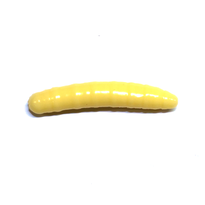 Revol Baits Larva 35mm 15 pcs Cheese Light Yellow příchuť sýr-česnek