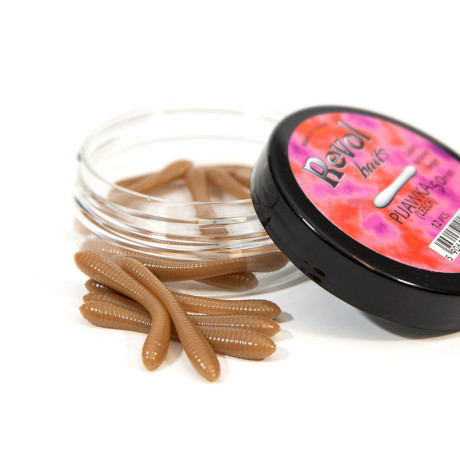 Revol Baits Pijawka 70mm 10 pcs béžová - beige příchuť kreveta