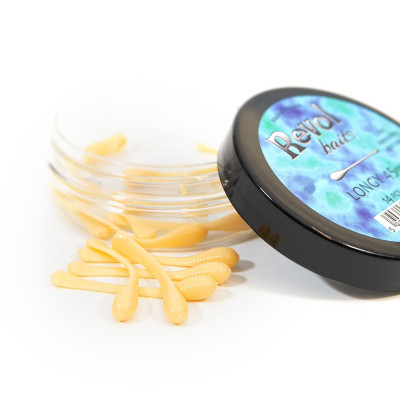 Revol Baits Longi 45mm 10 pcs Cheese - Light yellow příchuť kreveta