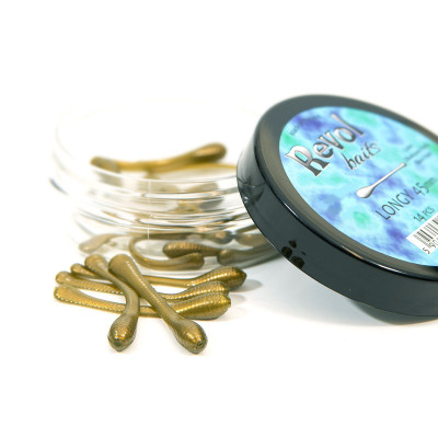 Revol Baits Longi 60mm Olivově perlová - Pearl Olive 12 pcs příchuť kreveta