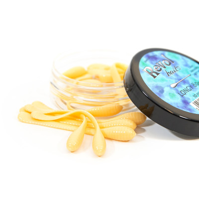 Revol Baits Longi 80mm 10 pcs cheese - light yellow příchuť kreveta