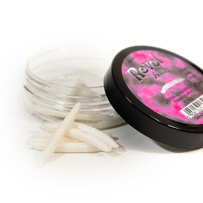 Revolbaits Larva komára 45mm 12 pcs bílá - white příchuť...