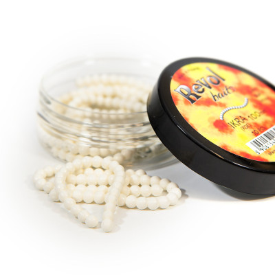 Revolbaits Jikra 100mm 10 pcs cheese - light yellow příchuť kreveta