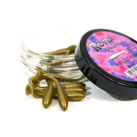 Revol Baits Hirudo 45mm 10 pcs olivová perla - olive pearl příchuť sýr-česnek