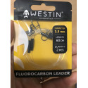 Westin FLUOROCARBON LEADER 1,05mm 50cm 2 pcs