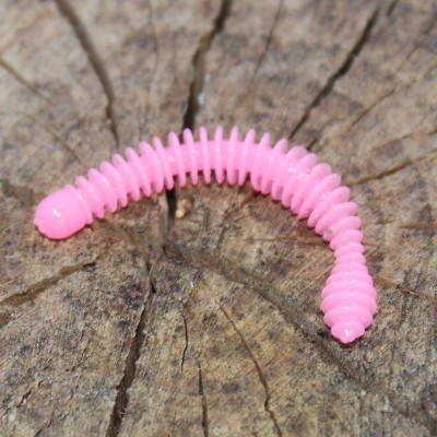 Harmony Baits Super Červík 55mm barva 006 Baby Pink 12 pcs příchuť sýr