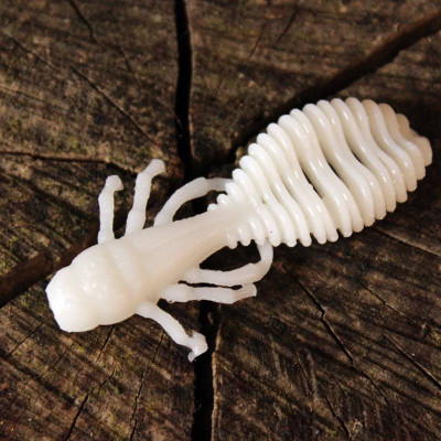 Harmony Baits Chrobák 55mm 8 pcs barva 001 White příchuť sýr