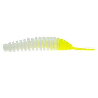 FishUp Tanta 2.5/61mm 131 WHITE / HOT CHARTREUSE (8 kusů) příchuť rak