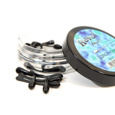 Revol Baits Longi 60mm černá - black 12 pcs příchuť sýr-česnek