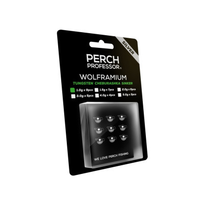 Perch Professor Wolframium czeburaszka wolframová stříbrná 3g - 5 kusů