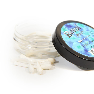 Revol Baits Longi 60mm 12 pcs bílý - white příchuť sýr-česnek