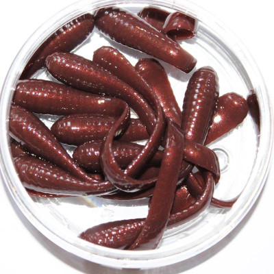 Revol Baits Longi 80mm 10 pcs branzová perla - brown pearl příchuť sýr-česnek