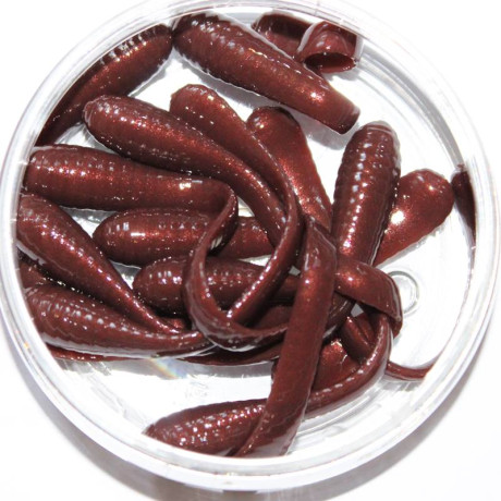 Revol Baits Longi 80mm 10 pcs branzová perla - brown pearl příchuť sýr-česnek