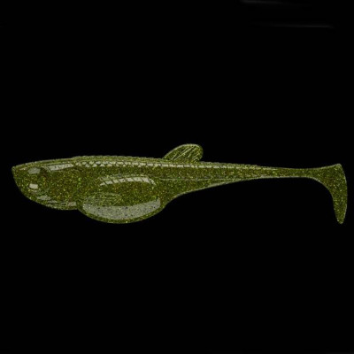 LIBRA LURES Embrion Shad 3″ – Salty Green 029 (Fish) – 8ks/bal