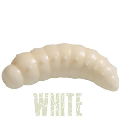 CZNymph FAT Larva 40mm 8pcs barva White