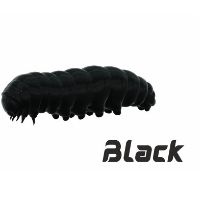 CZNymph Caddis Larva 30mm 10 pcs barva Black