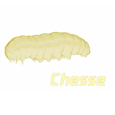 CZNymph Caddis Larva 30mm 10 pcs barva Cheese