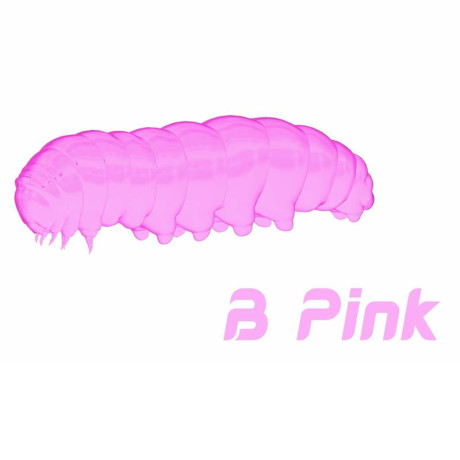 CZNymph Caddis Larva 30mm 10 pcs barva Baby Pink