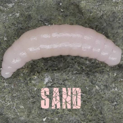 CZNymph Larva Worm 50mm 8 pcs barva Sand