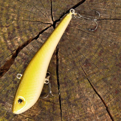 Bonito Hubal 8,5cm 17g potápivý barva Yellow Olive BKK Hooks