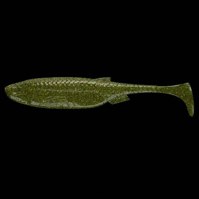 LIBRA LURES Kraken Shad 3″ – Salty Green 029 (Fish) – 8ks/bal