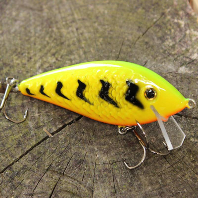 Wobler Bonito Krap 9cm SR 3D se šupinami barva Firetiger