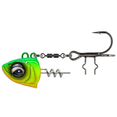 Savage Gear Monster Vertical Heads Chartreuse - 40 g vel. 1