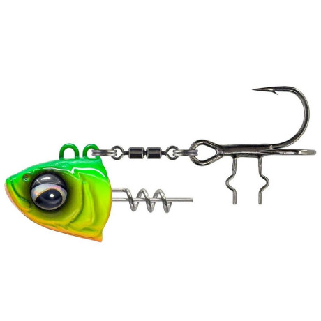 Savage Gear Monster Vertical Heads Chartreuse - 40 g vel. 1