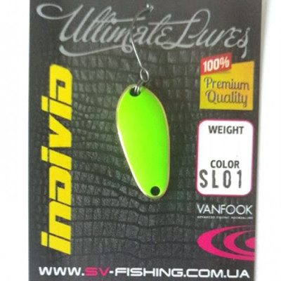 Plandavka SV Fishing Individ 25mm 2,5g SL01