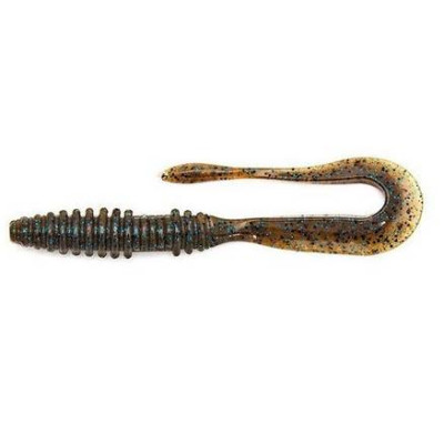 Mad Wag Mini 2,5" 6,4cm - Green Pumpkin PP. Blue Flk. (12ks)