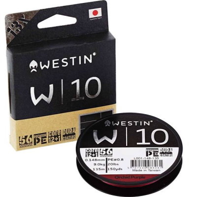 Westin W10 13 Braid Orchid Purple 135m 0,235mm 18,9kg