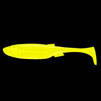 LIBRA LURES Kraken Shad 2″ – 006 Hot Yellow (Fish) – 10ks/bal
