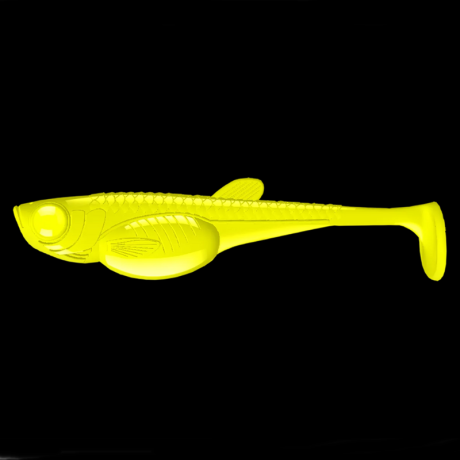 LIBRA LURES Embrion Shad 3″ – Hot Yellow 006 (Fish) – 8ks/bal