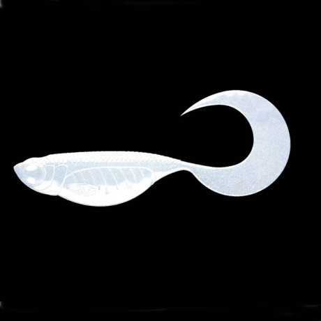 LIBRA LURES Embrion Twist Tail 2,5″ – Blue Pearl 03 (Fish) – 10ks/bal