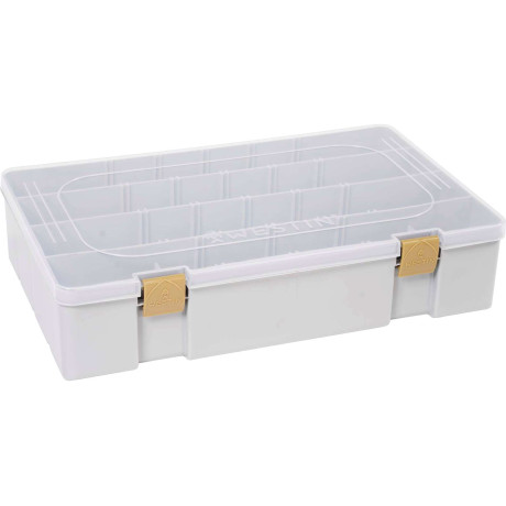 Krabice na nástrahy Westin W3 Tackle Box 36x22,5x8cm Grey/Clear