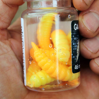 Moonky Gamer Small 36mm 1,2g DC04 Yellow/Orange Fluo příchuť sýr (balení 12 kusů)