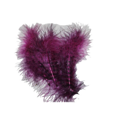 FM Fly peří GRIZZLY MARABOU - Hot Pink